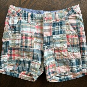LL Bean Plaid Shorts